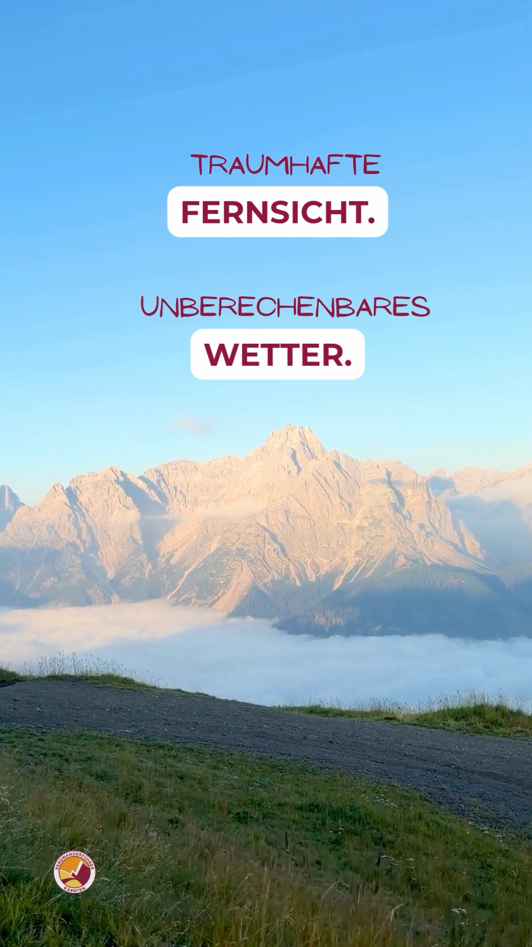 Traumhafte Fernsicht, klare Bergluft und angenehmere Temperaturen: Der Wanderherbst steht vor der Tür. 🍂⛰️ Doch…